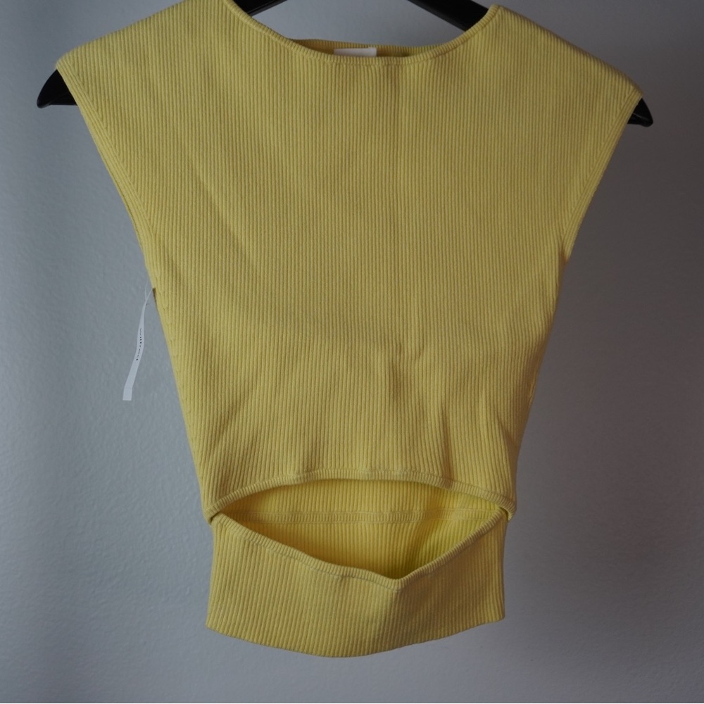 Aritzia Cut out top